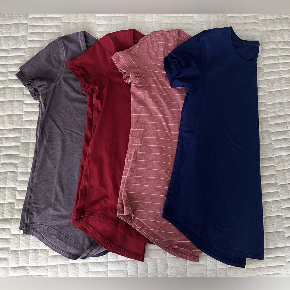 Lot of 4 Lululemon Love Tees 6